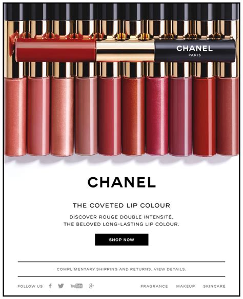 chanel makeup newsletter|Chanel cosmetics official website.